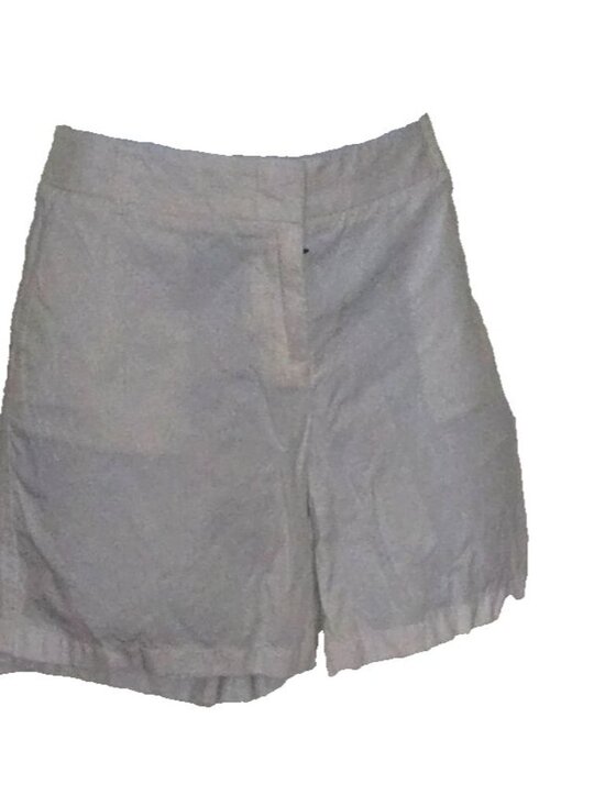 J. Crew Women’s Broken In Chino Shorts 100% Cotton Casual white Size 10 - Picture 3 of 7